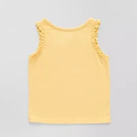 Okie Dokie Toddler & Little Girls Round Neck Sleeveless Tank Top