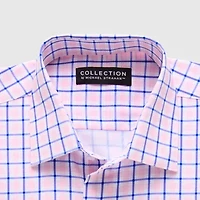 Collection By Michael Strahan Mens Slim Fit Easy Care Long Sleeve Dress Shirt
