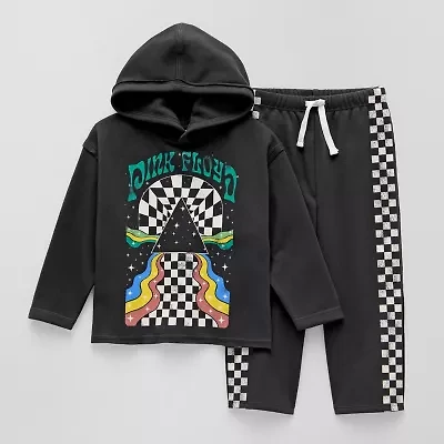 Grayson Little Toddler Boys 2-pc. Pink Floyd Pant Set
