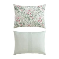 Laura Ashley Arden Floral Easy Care Complete Bedding Set with Sheets