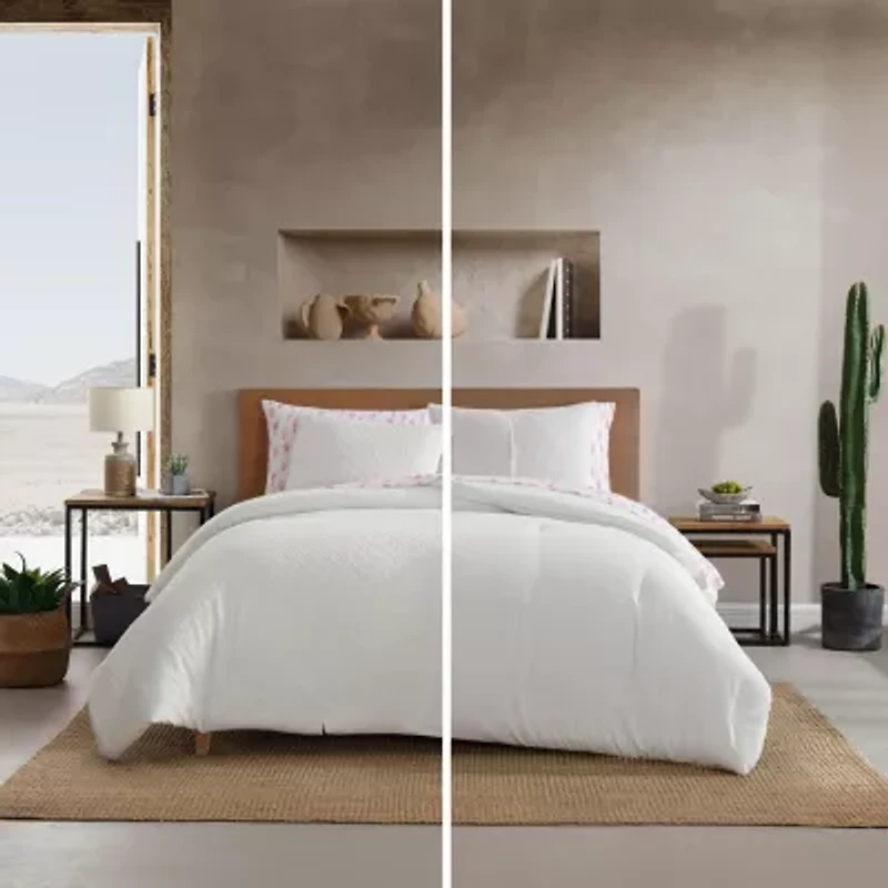 Wrangler Sedogeometric Embossed Midweight Easy Care Comforter Set