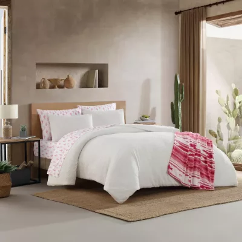 Wrangler Sedogeometric Embossed Midweight Easy Care Comforter Set