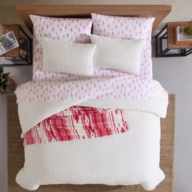 Wrangler Sedogeometric Embossed Midweight Easy Care Comforter Set