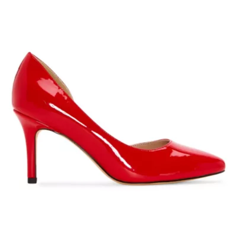 Pop Avienna Womens Pointed Closed Toe Cone Heel Pumps