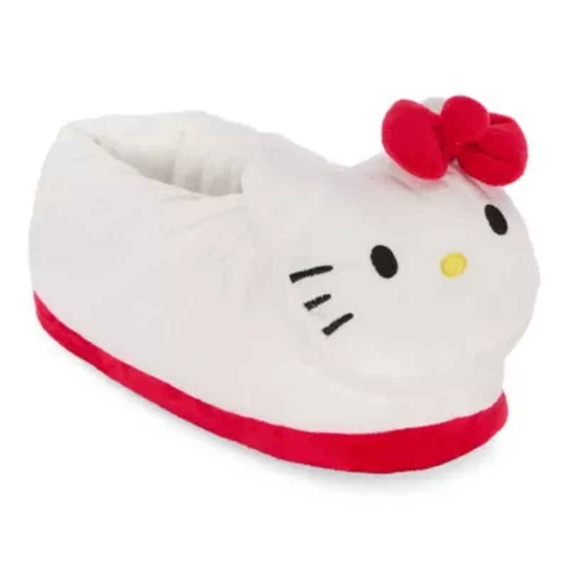 Hello Kitty Womens Slip-On Slippers