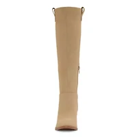 Mia Girl Womens Hadley Stacked Heel Dress Boots