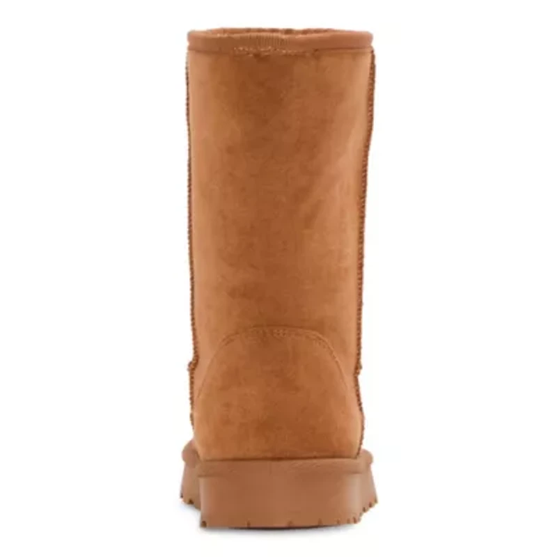 Pop Womens Murphy Flat Heel Winter Boots