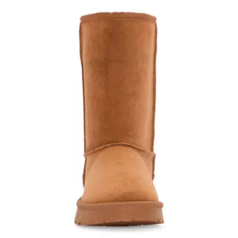 Pop Womens Murphy Flat Heel Winter Boots