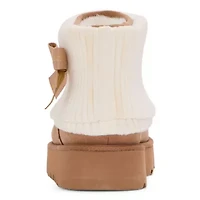 Juicy Couture Womens Pierre Flat Heel Winter Boots