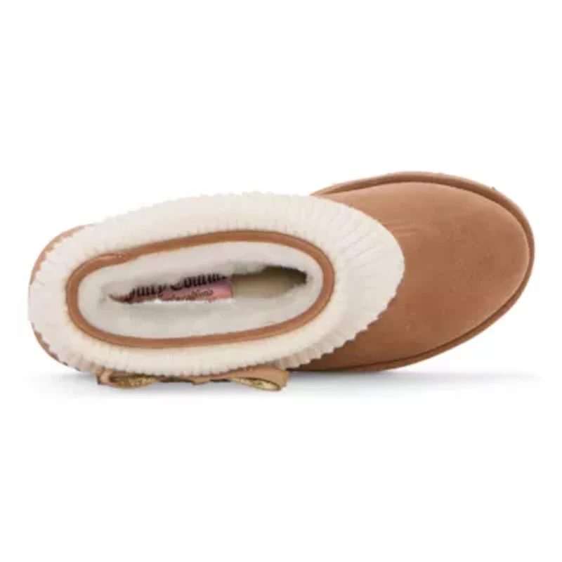 Juicy Couture Womens Pierre Flat Heel Winter Boots