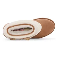 Juicy Couture Womens Pierre Flat Heel Winter Boots