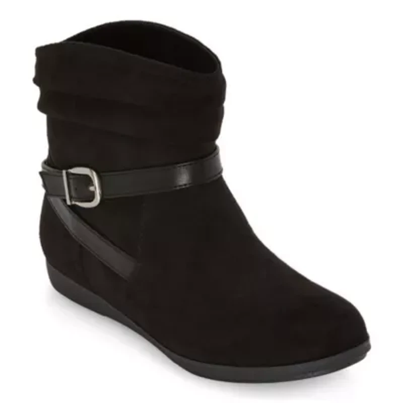 St. John's Bay Womens Kyle Flat Heel Slouch Boots