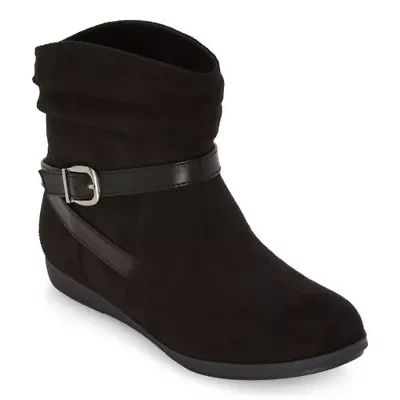 St. John's Bay Womens Kyle Flat Heel Slouch Boots