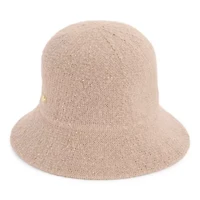Liz Claiborne With Lurex Womens Cloche Hat