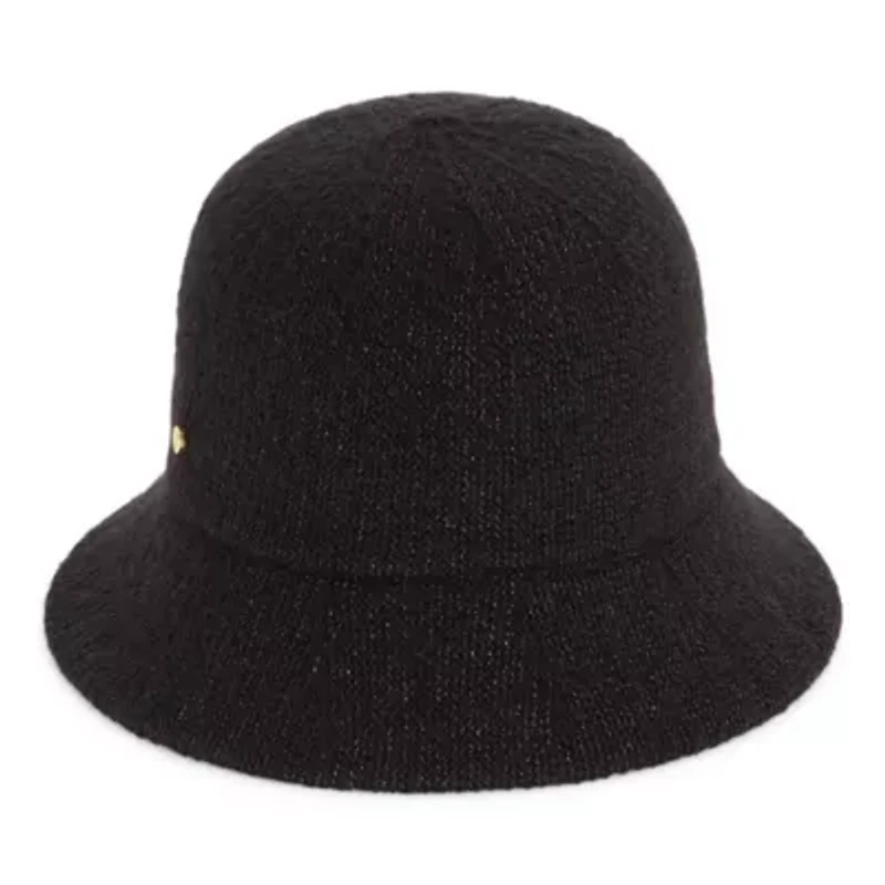 Liz Claiborne With Lurex Womens Cloche Hat