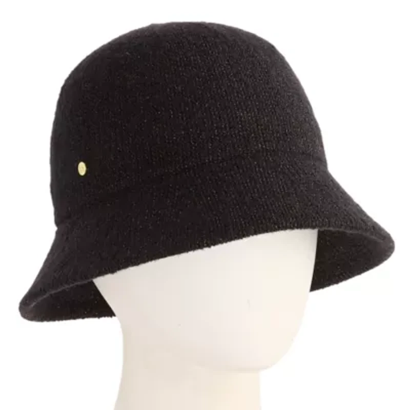 Liz Claiborne With Lurex Womens Cloche Hat