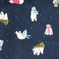 North Pole Trading Co. Polar Bear Womens Crew Neck Long Sleeve 2-pc. Matching Family Pajama Sets