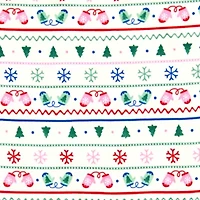 North Pole Trading Co. Very Merry Fairisle Womens Crew Neck Long Sleeve 2-pc. Matching Family Pajama Sets