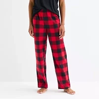 North Pole Trading Co. Moose Buffalo Unisex Adult Microfleece Matching Family Pajama Pants