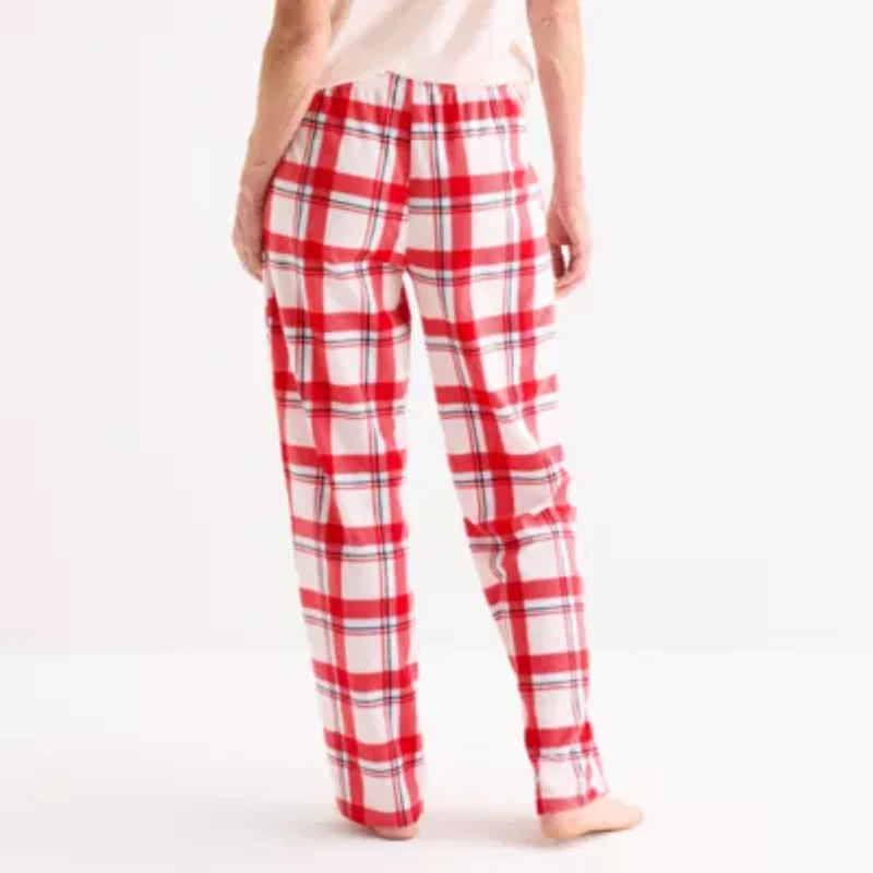 North Pole Trading Co. Happy Holidays Unisex Adult Microfleece Matching Family Pajama Pants