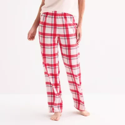 North Pole Trading Co. Happy Holidays Unisex Adult Microfleece Matching Family Pajama Pants