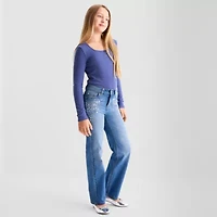 Thereabouts Little & Big Kid Girls Wide Leg Jean