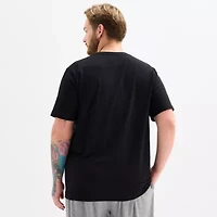 Shaquille O'Neal XLG Mens Crew Neck Short Sleeve Big and Tall Pajama Top