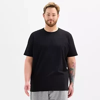 Shaquille O'Neal XLG Mens Crew Neck Short Sleeve Big and Tall Pajama Top