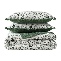 Laura Ashley Miranda Easy Care Quilt Set