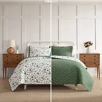 Laura Ashley Miranda Easy Care Quilt Set