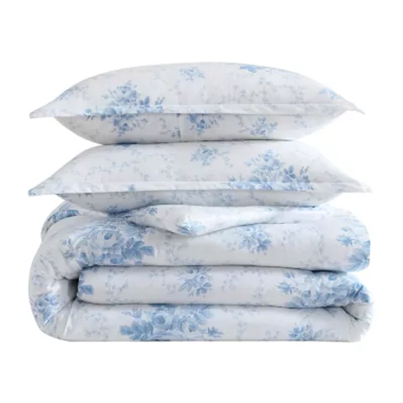 Laura Ashley Sophia Easy Care Duvet Cover Set