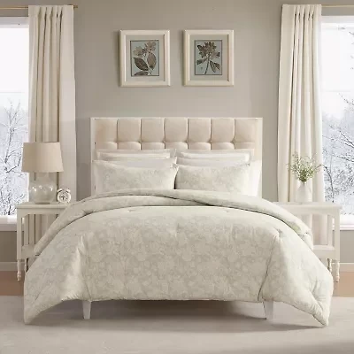 Laura Ashley Meredith Midweight Easy Care Comforter Set