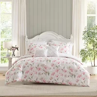 Laura Ashley Gosford Midweight Easy Care Comforter Set