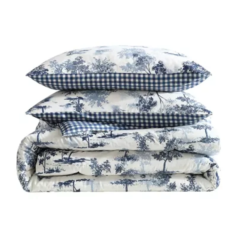 Eddie Bauer Vintage Forest Midweight Easy Care Comforter Set