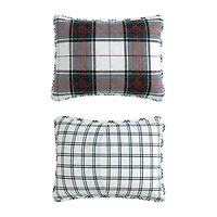 Eddie Bauer Holiday Plaid Easy Care Quilt Set