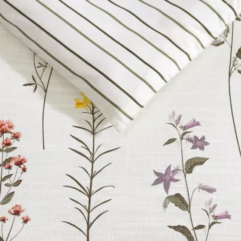 Eddie Bauer Wildflower Midweight Easy Care Comforter Set