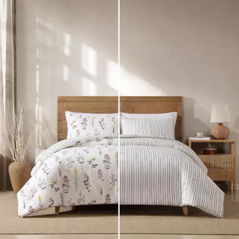 Eddie Bauer Wildflower Midweight Easy Care Comforter Set
