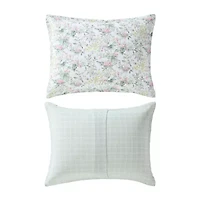 Laura Ashley Bramble Floral Midweight Easy Care Comforter Set