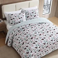 Eddie Bauer Mountain Moose Easy Care Quilt Set