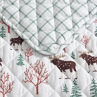 Eddie Bauer Mountain Moose Easy Care Quilt Set