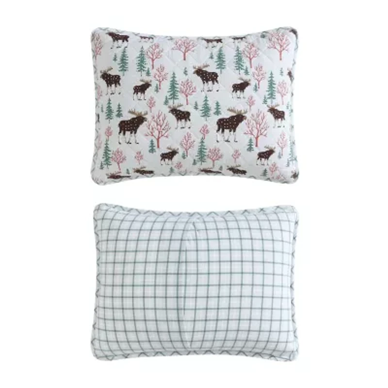 Eddie Bauer Mountain Moose Easy Care Quilt Set