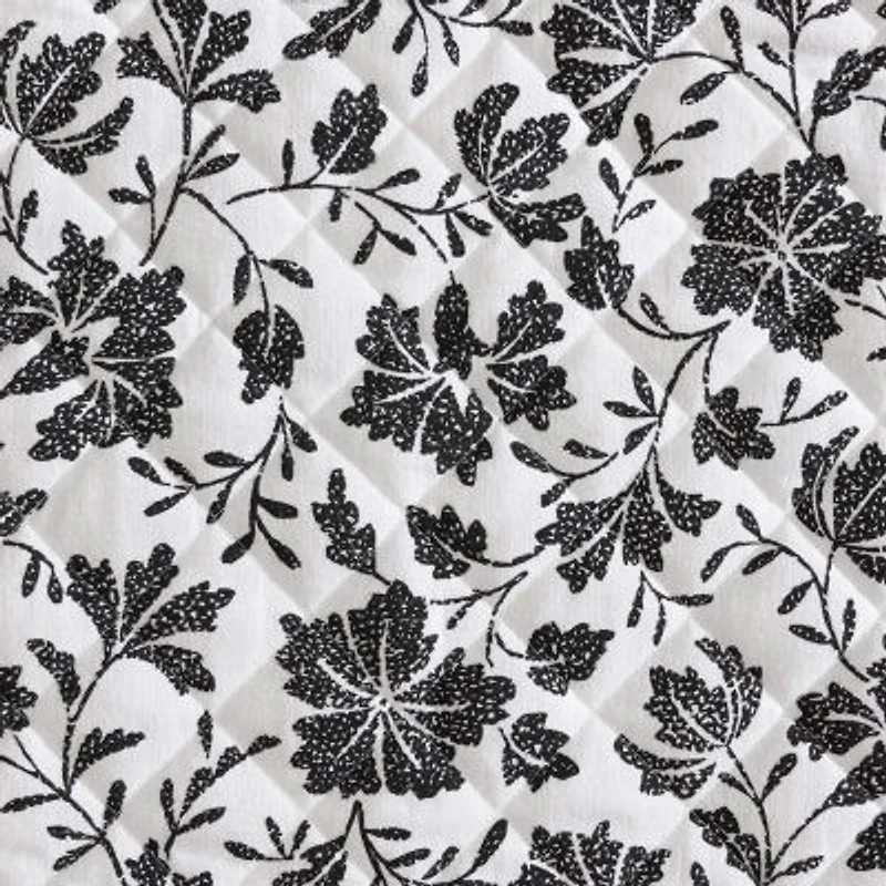 Eddie Bauer Woodblock Floral Easy Care Quilt Set