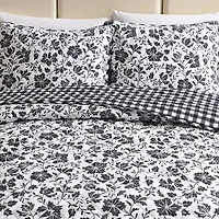 Eddie Bauer Woodblock Floral Easy Care Quilt Set