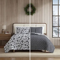 Eddie Bauer Woodblock Floral Easy Care Quilt Set