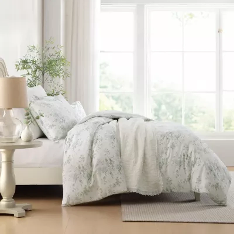 Laura Ashley Arundel Easy Care Duvet Cover Set