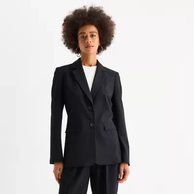 Worthington Womens Regular Fit Blazer