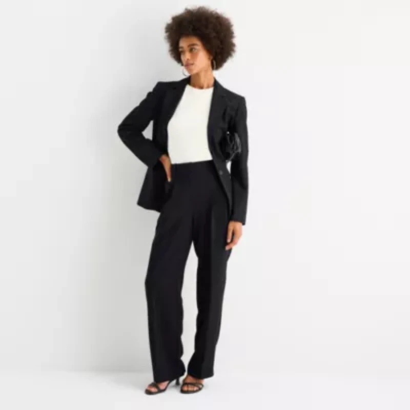 Worthington Womens Regular Fit Blazer