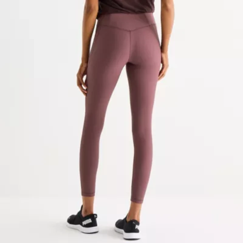 Xersion EverContour+ Womens Moisture Wicking High Rise 25" 7/8 Ankle Legging