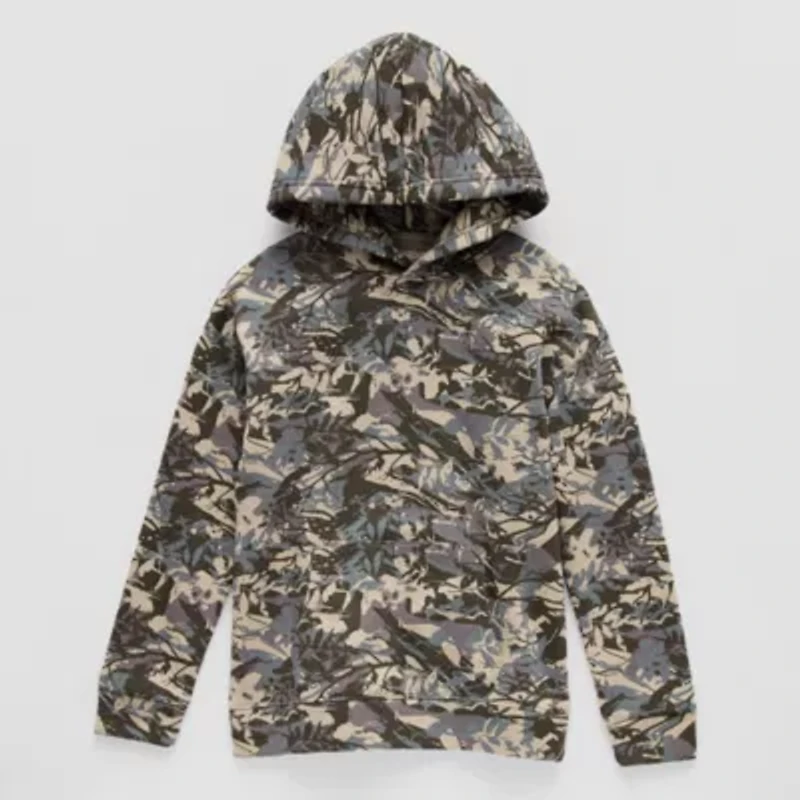 Thereabouts Little & Big Kid Boys Long Sleeve Fleece Hoodie