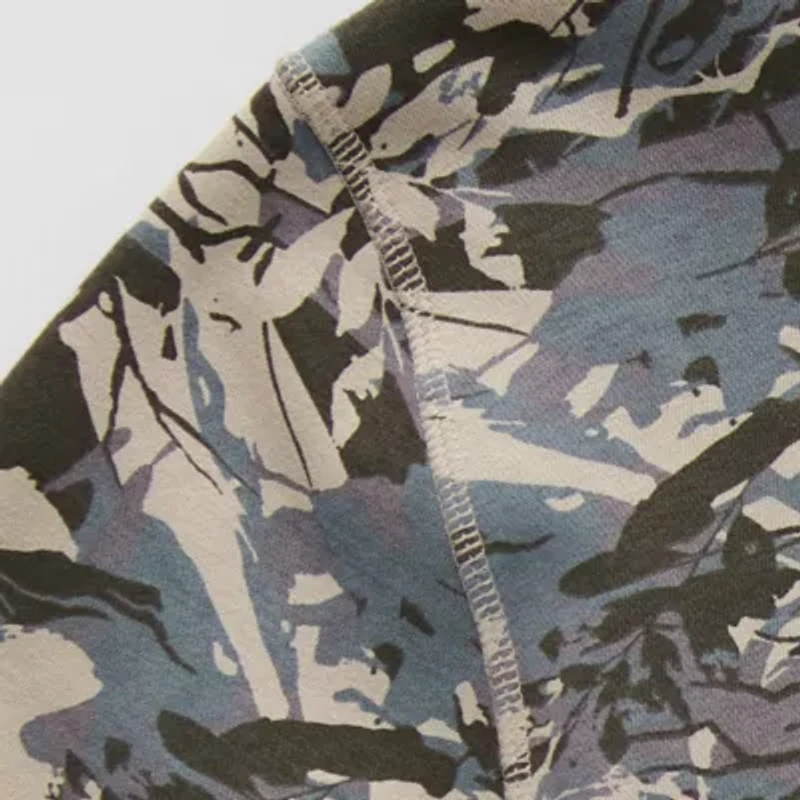 Thereabouts Little & Big Kid Boys Hidden Access Opening Sensory Friendly Long Sleeve Adaptive Fleece Hoodie